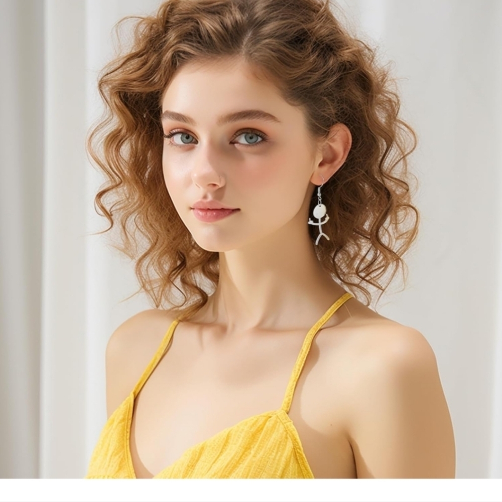 Elegant Silver Drop Earrings